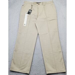 Weatherproof‎ Cargo Pants Mens 36x30 Tan Utility Pockets Flat Front Straight Leg